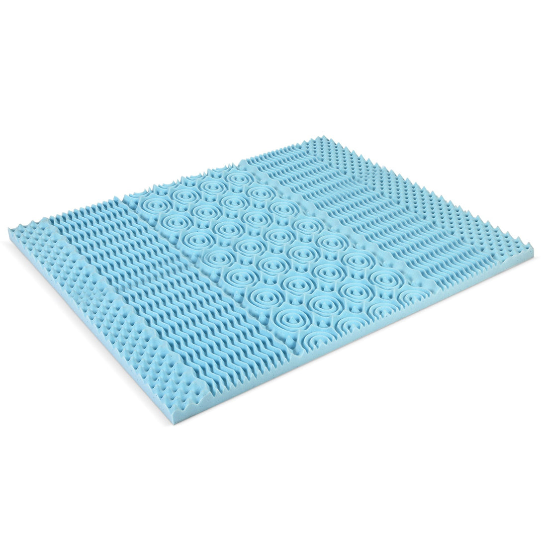 Gel Memory Foam Mattress Topper - King