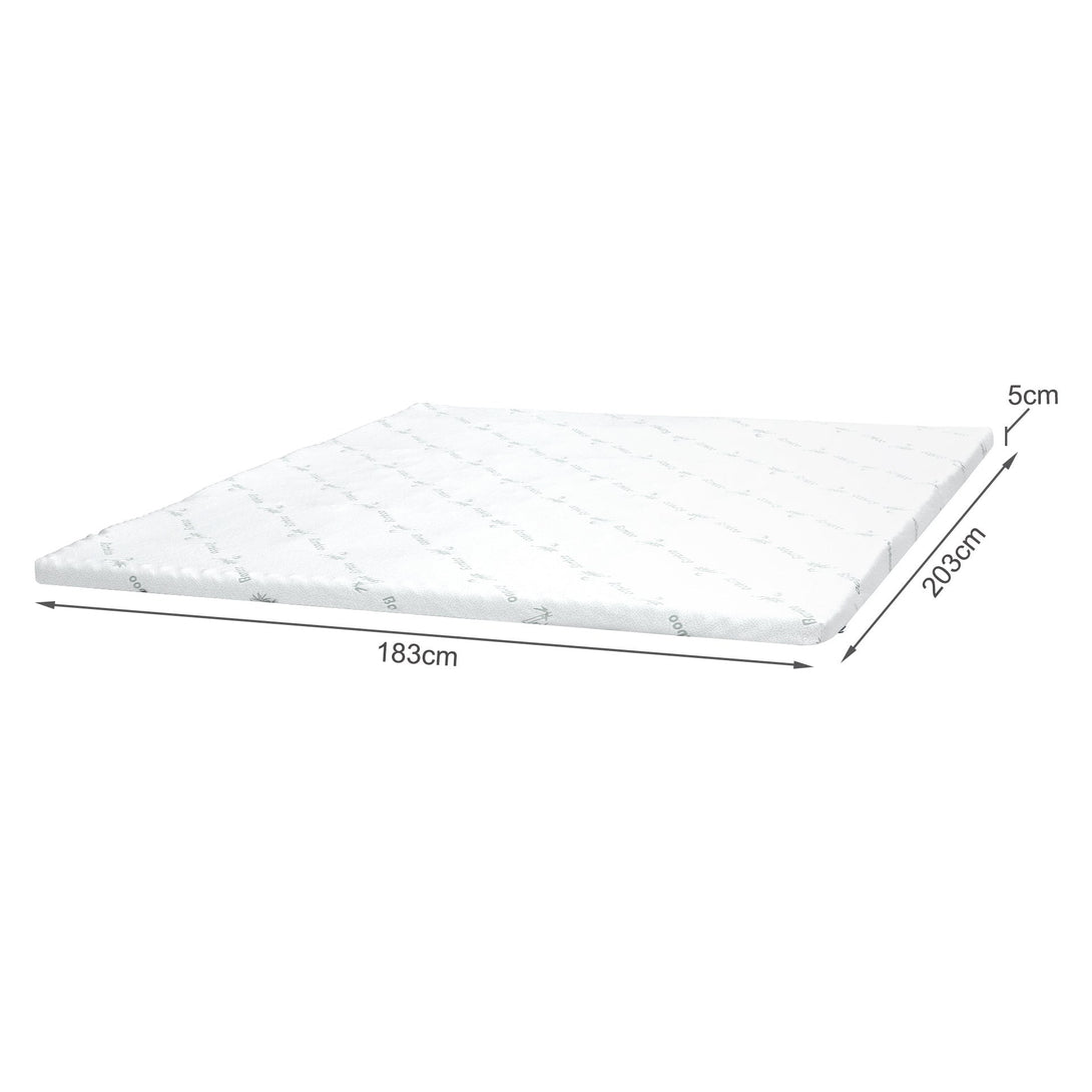 Gel Memory Foam Mattress Topper - Super King