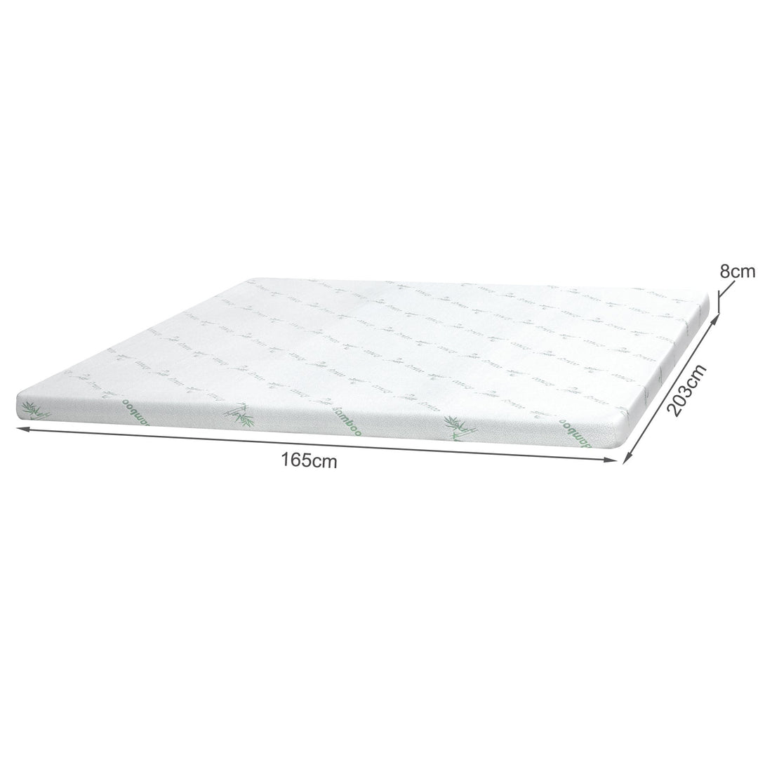 Dream Flip Dual Sided Memory Foam Mattress Topper - Super King