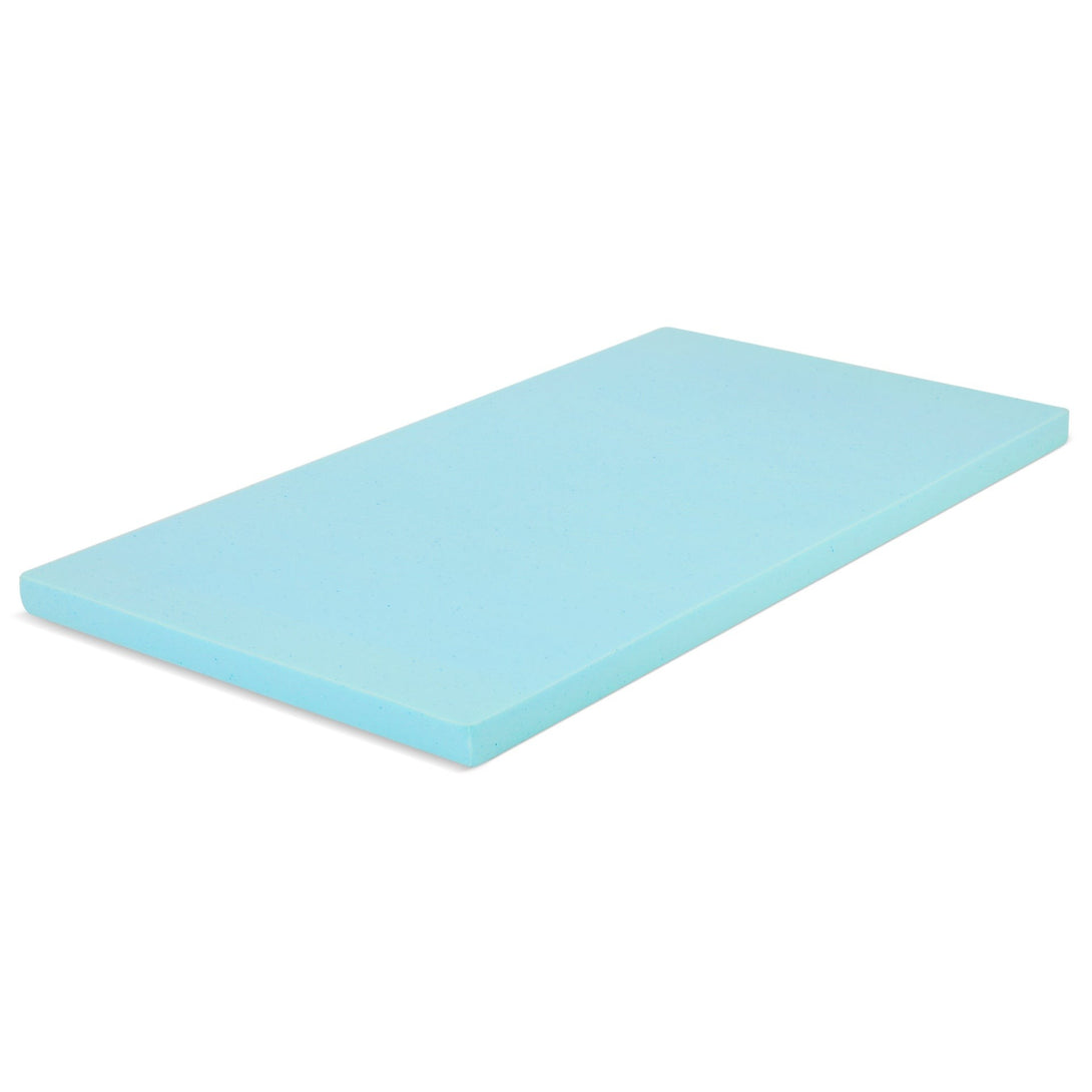 Comfort Plush Gel Memory Foam Mattress Topper - King Single