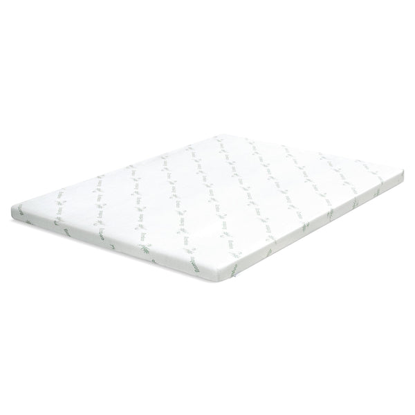 Comfort Plush Gel Memory Foam Mattress Topper - Queen