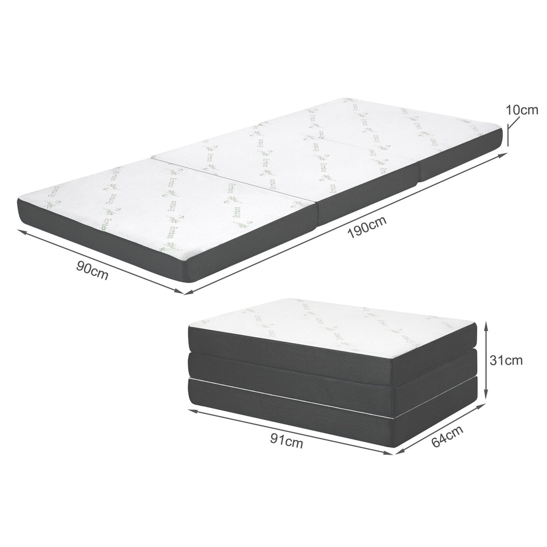 Porta Rest Portable Folding Foam Mattress - Single