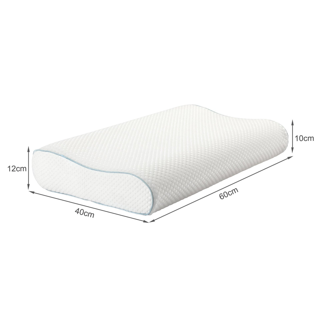 Neck Ease Memory Foam Neck Support Contour Pillow