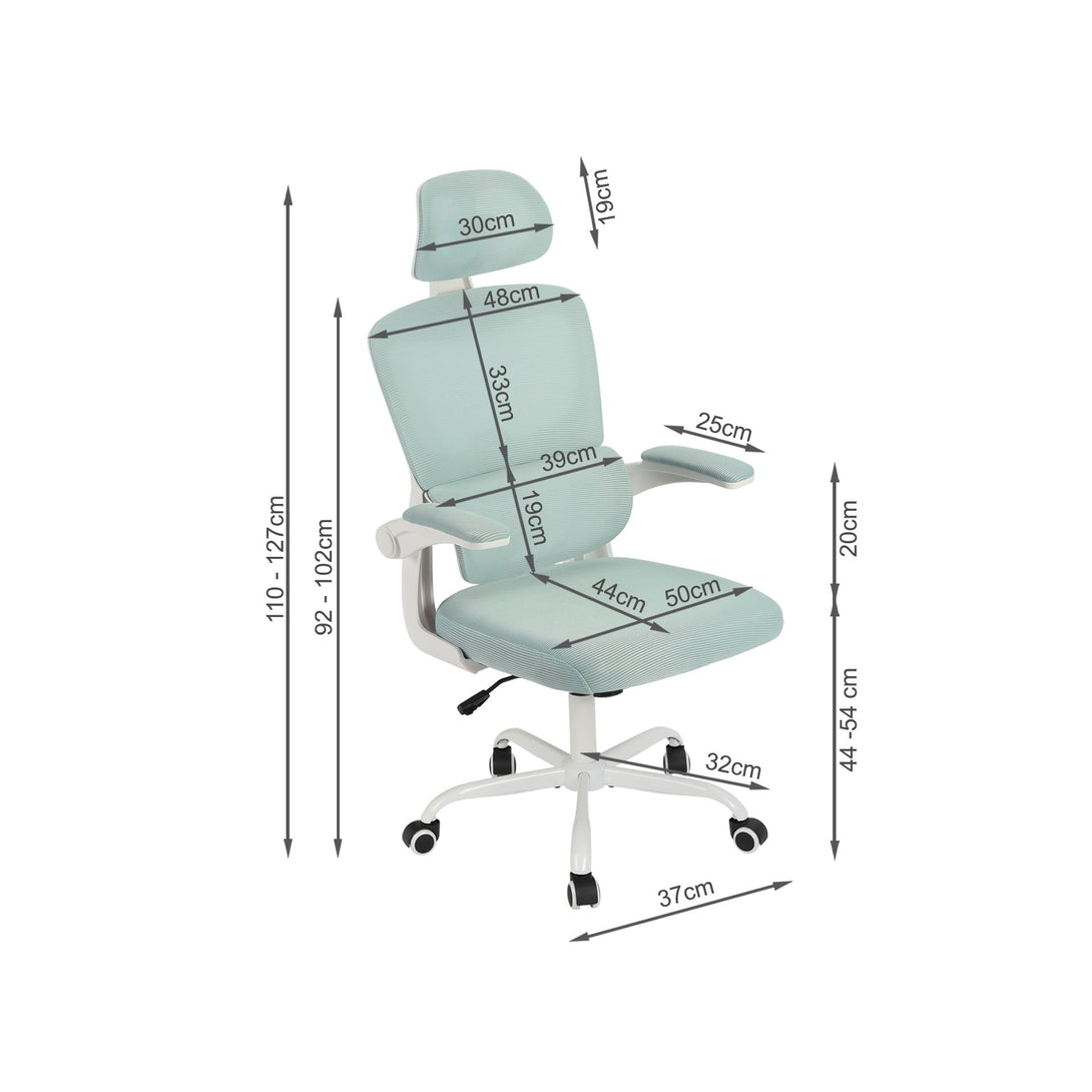Edison Office Chair - Blue