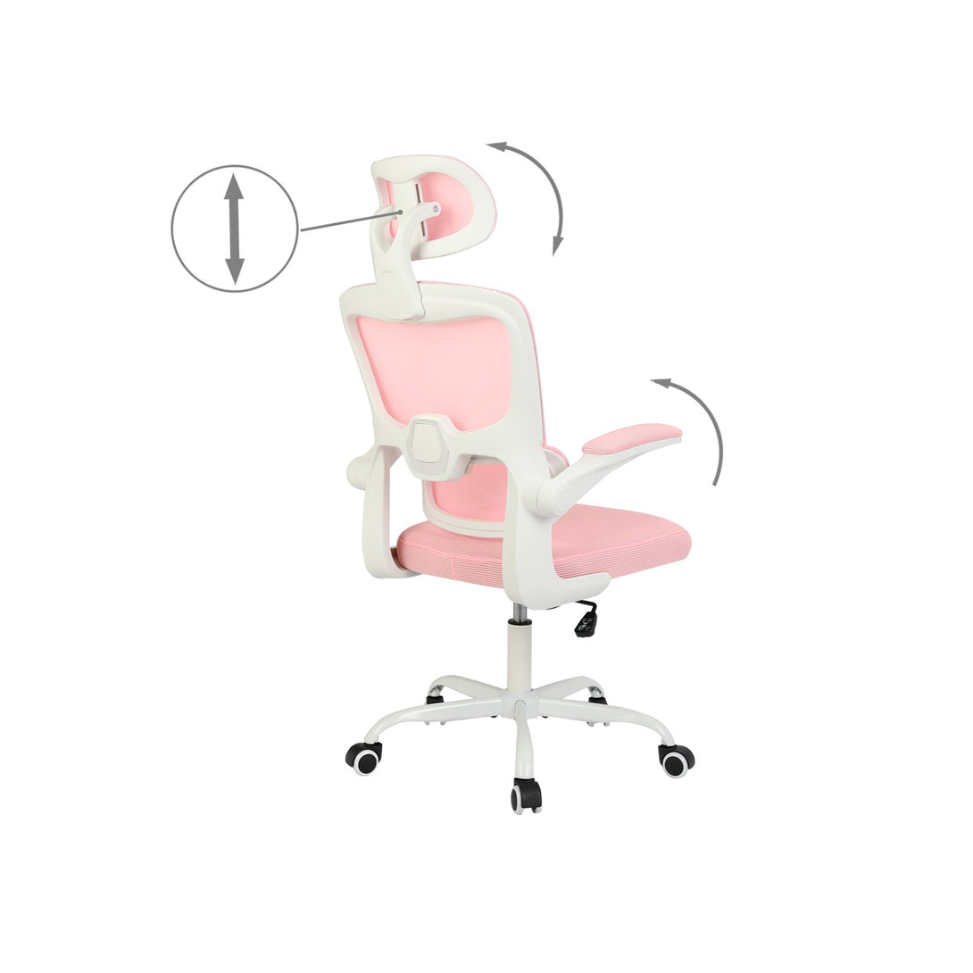 Edison Office Chair - Pink