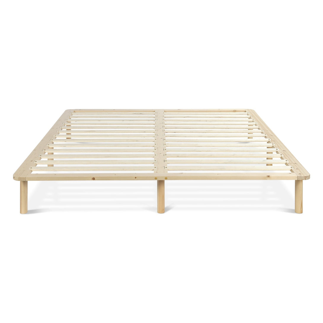 Ohio Super King Wooden Bed Base - Natural 