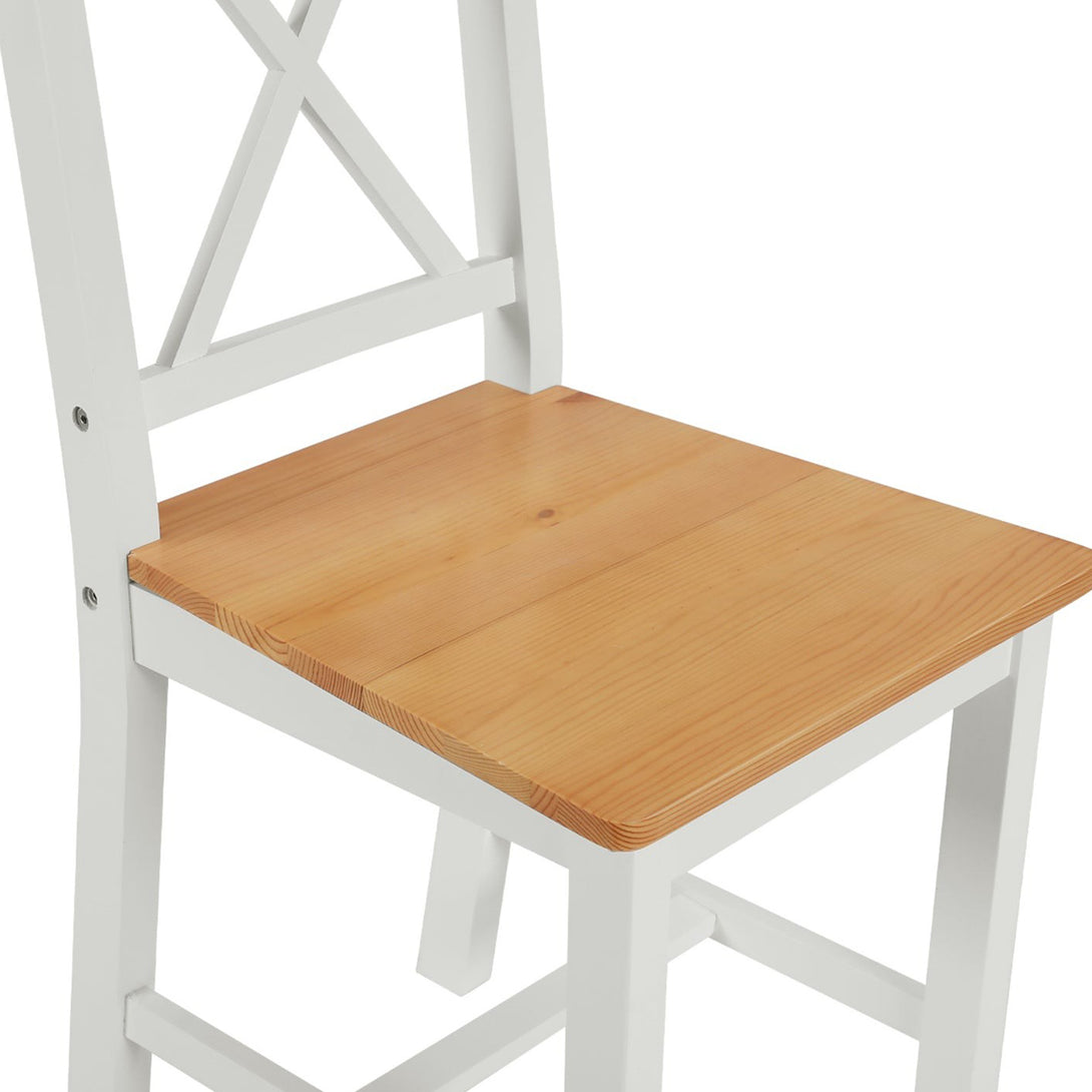 Palomo 5 Piece Dining Set - White