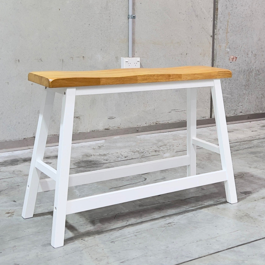 Avon Bar Bench Seat - Oak+White