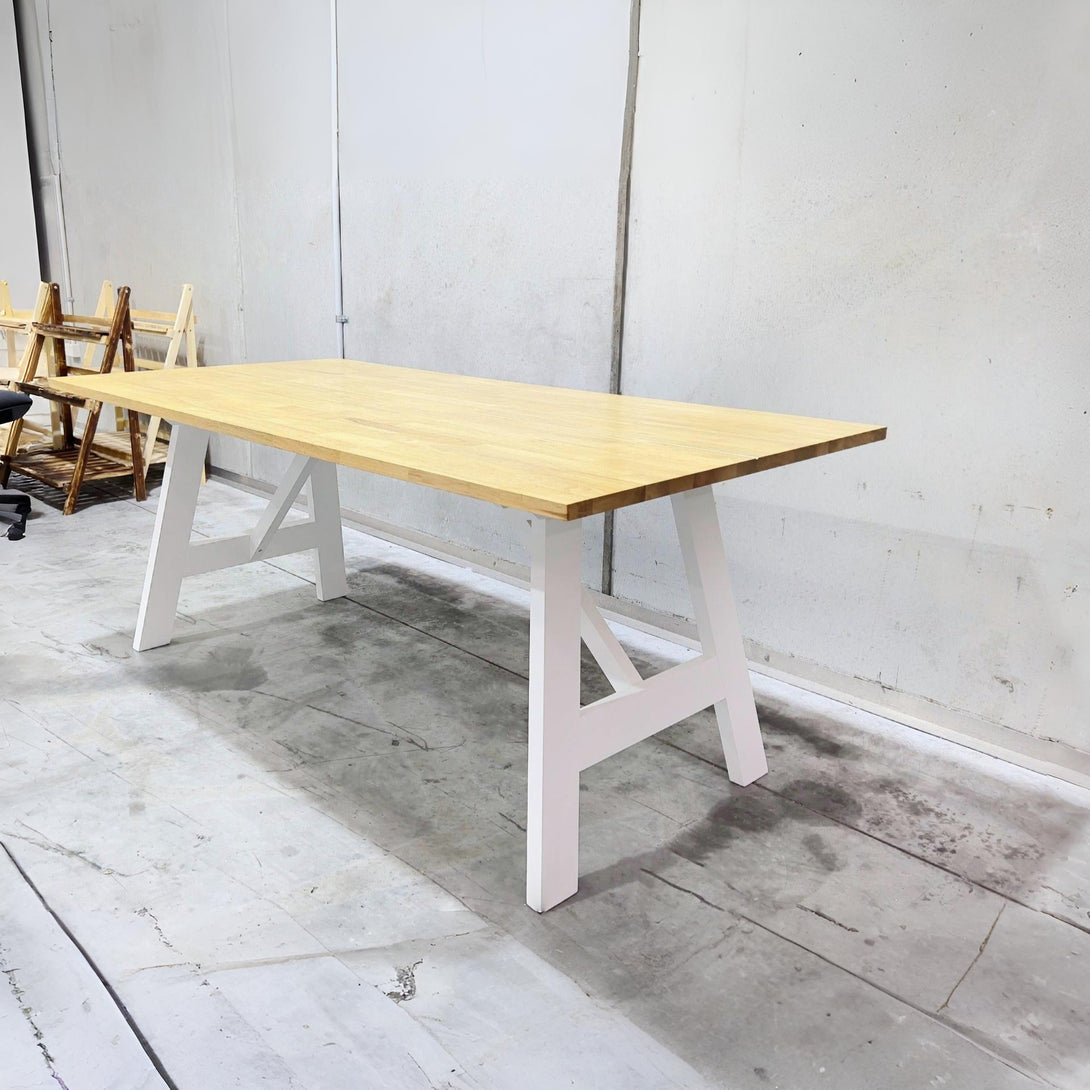 Bali 6 Seater Dining Table - Oak