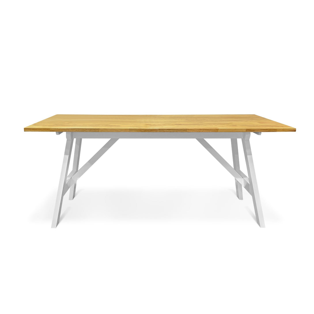 Bali 6 Seater Dining Table - Oak