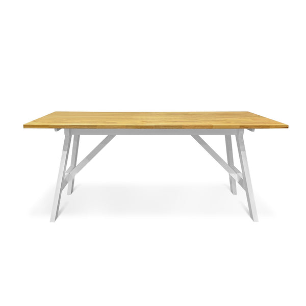Bali 6 Seater Dining Table - Oak
