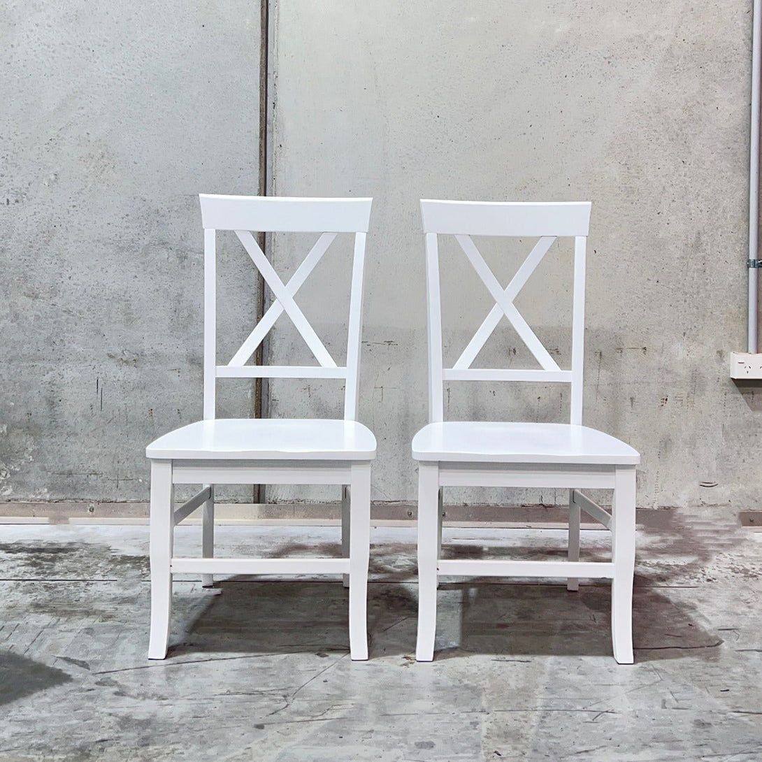 Bali Dining Chair - Set of 2 - White