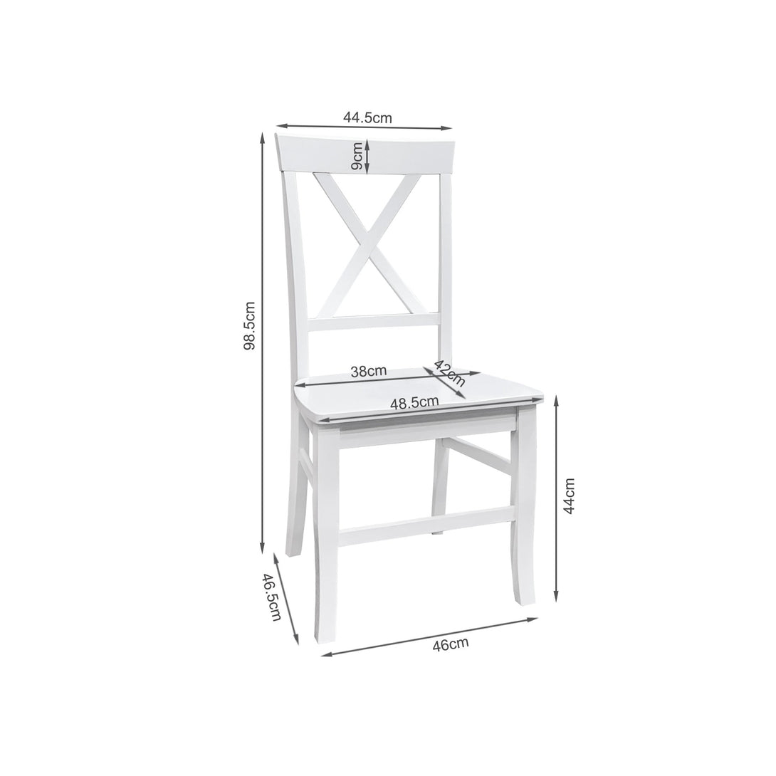 Bali Dining Chair - Set of 2 - White