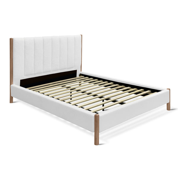 Haast Queen Bed Frame - Cream