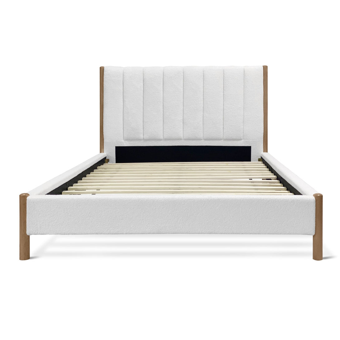Haast Queen Bed Frame - Cream