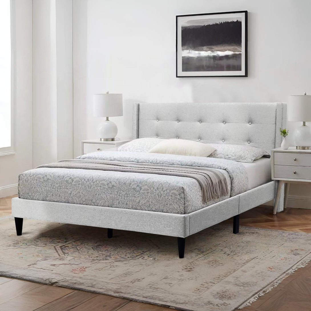 Sealy Queen Bed Frame - Silver