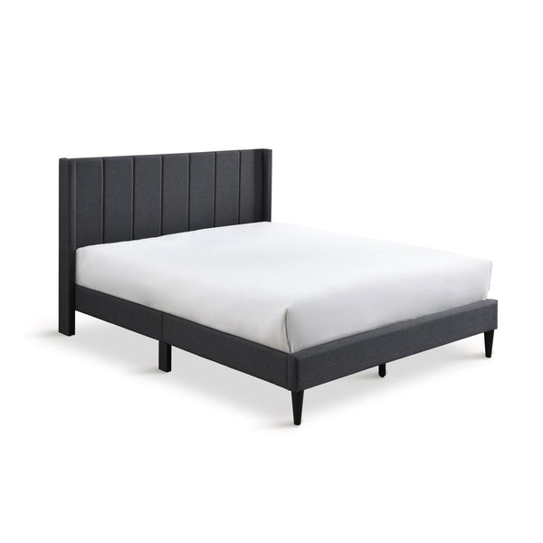 Careys Double Bed Frame - Dark Grey