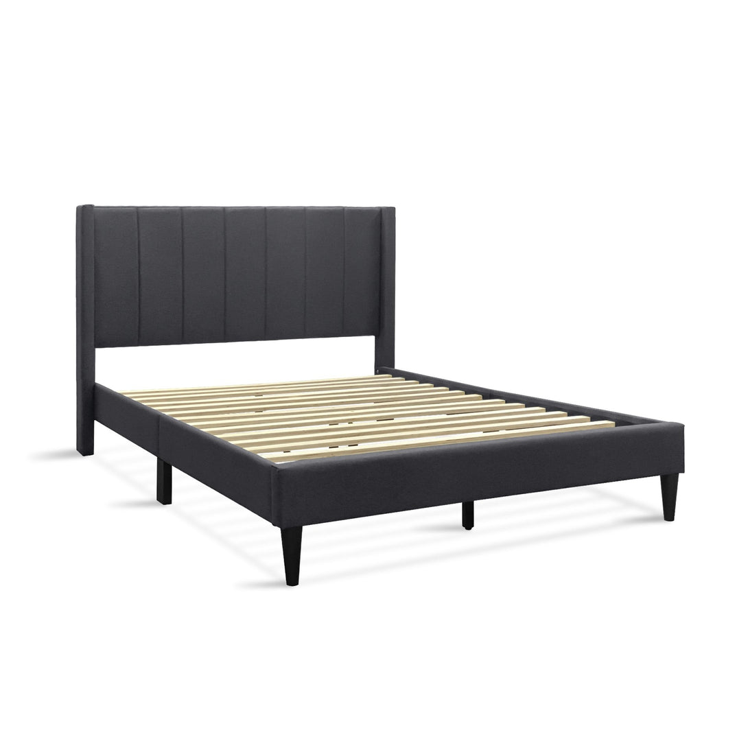 Careys Double Bed Frame - Dark Grey