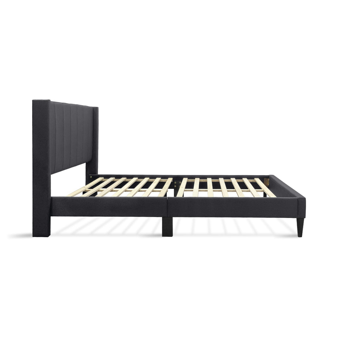 Careys Double Bed Frame - Dark Grey