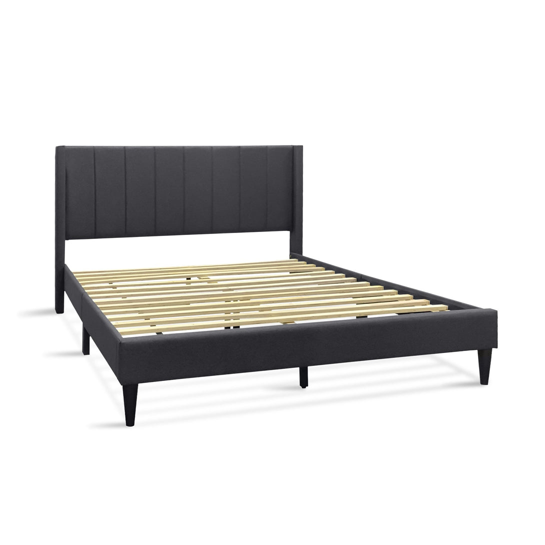 Careys Queen Bed Frame - Dark Grey