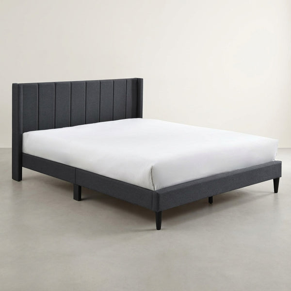 Careys Queen Bed Frame - Dark Grey