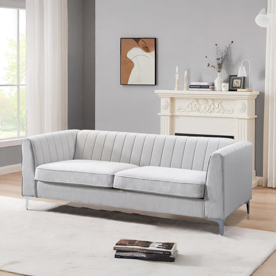 Madison 3 Seater Sofa - Stone