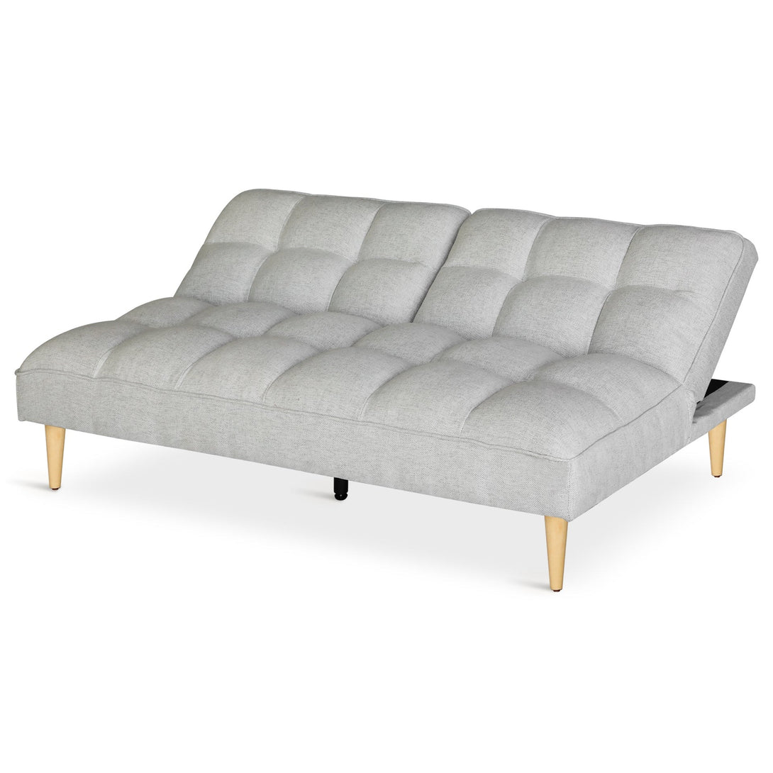 Barton 3 Seater Sofa Bed - Light Grey