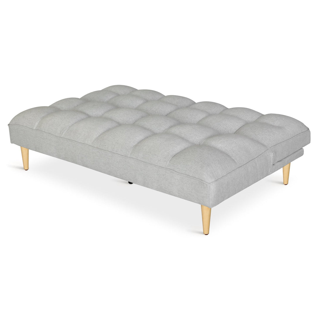 Barton 3 Seater Sofa Bed - Light Grey