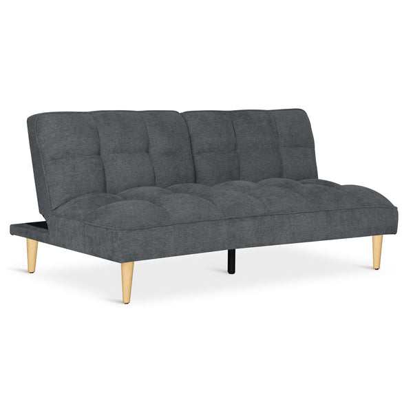 Barton 3 Seater Sofa Bed - Dark Grey