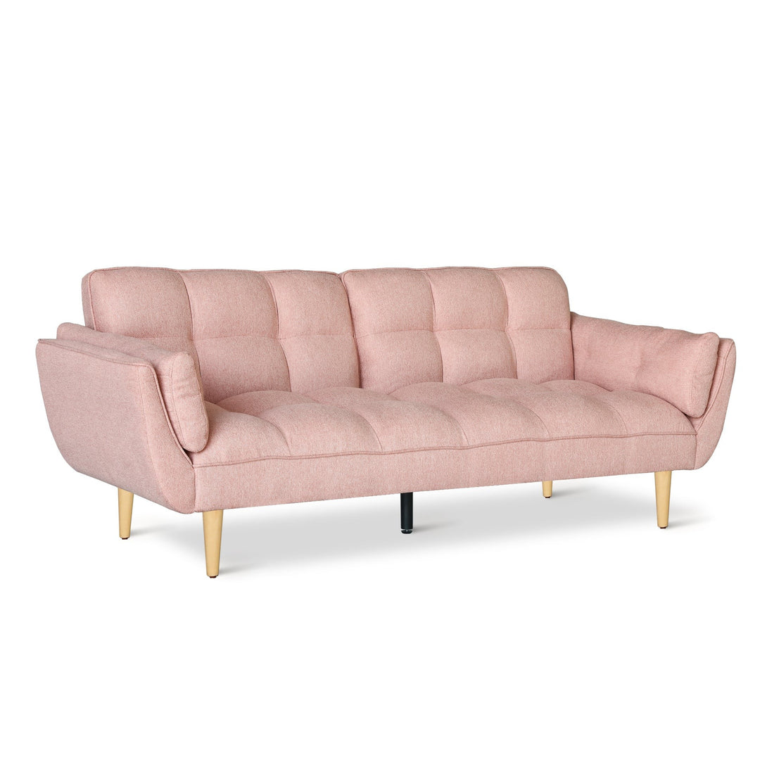 Dover 3 Seater Sofa Bed - Pink