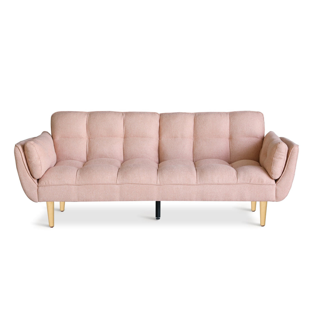 Dover 3 Seater Sofa Bed - Pink