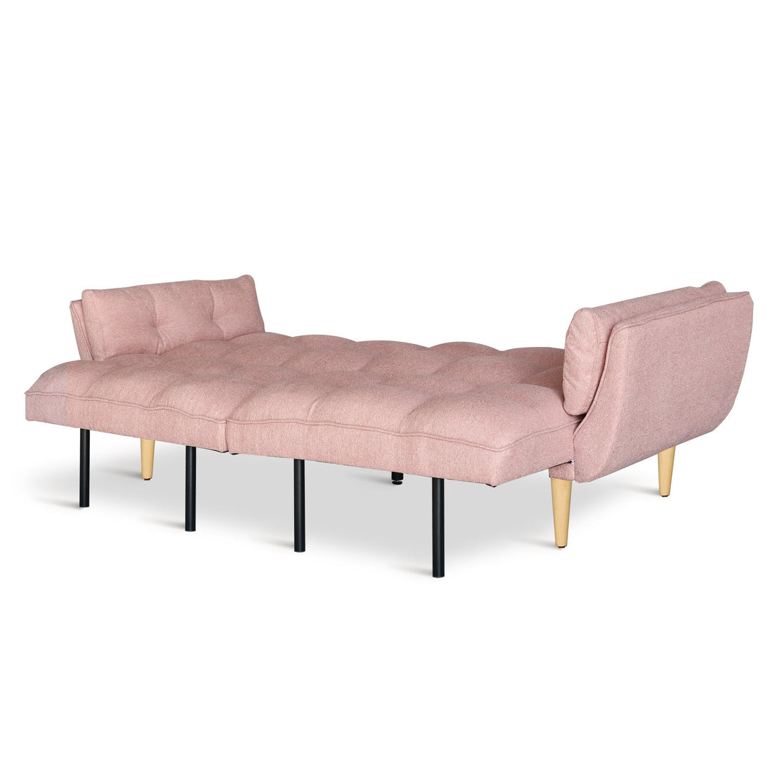 Dover 3 Seater Sofa Bed - Pink