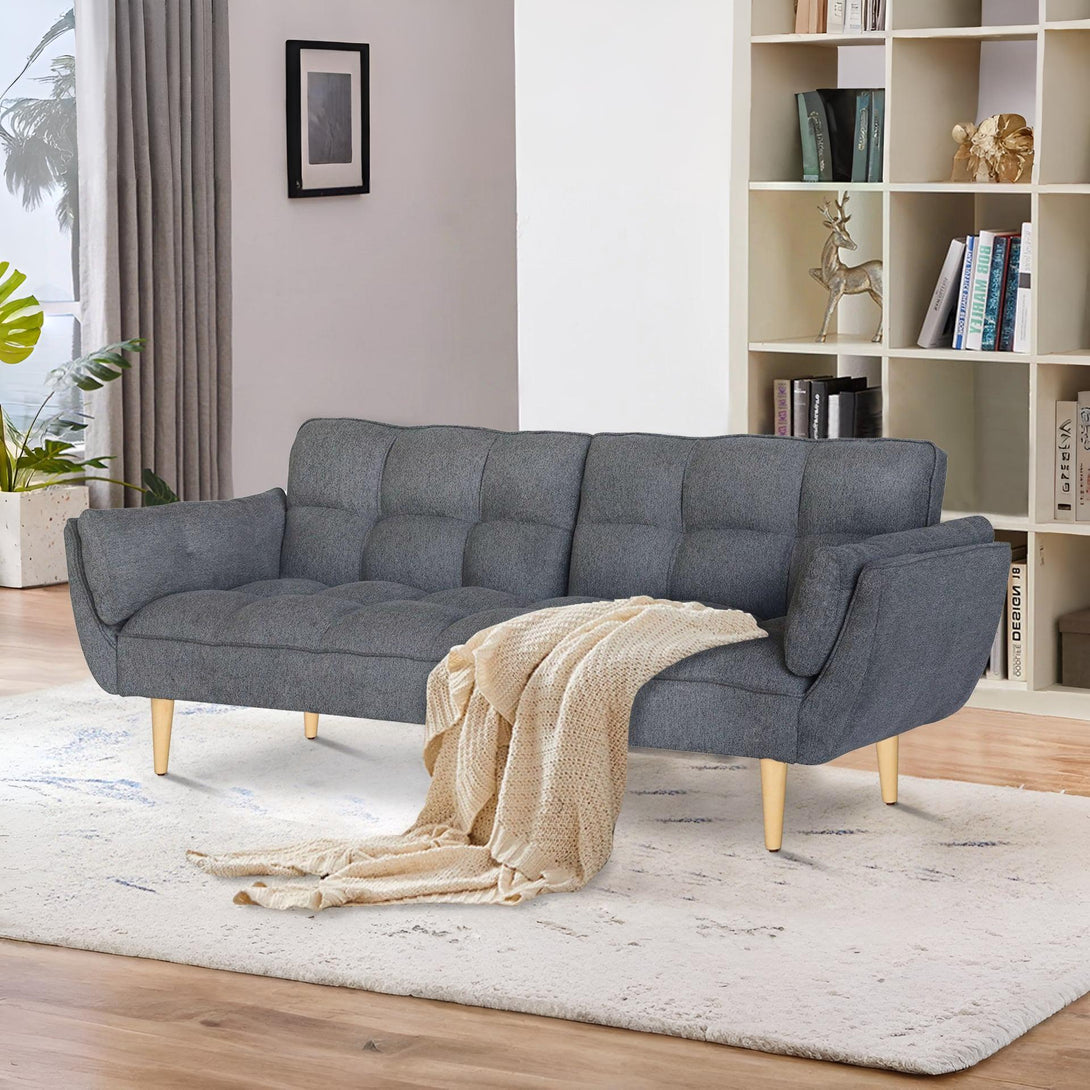 Dover 3 Seater Sofa Bed - Dark Grey