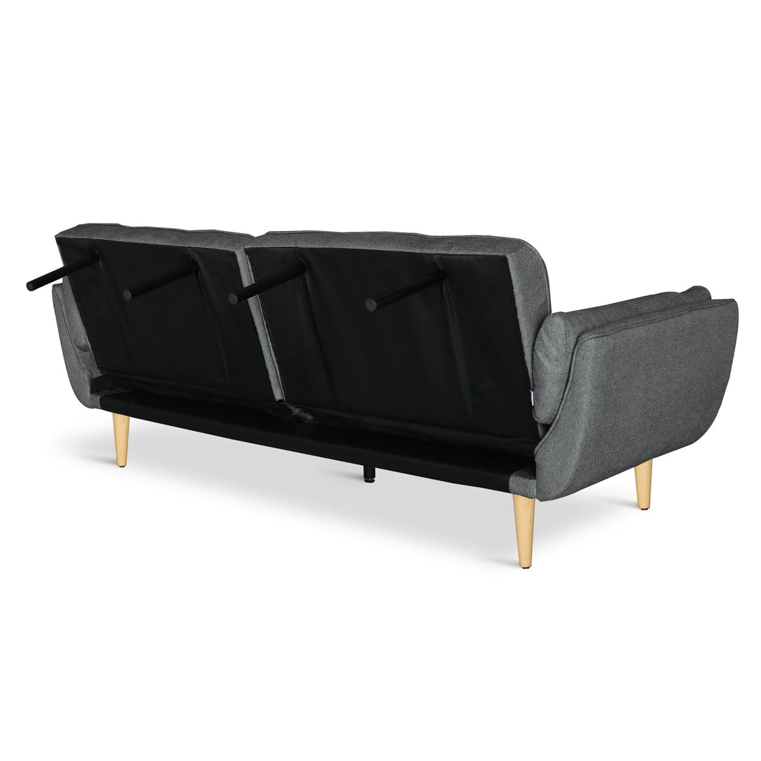 Dover 3 Seater Sofa Bed - Dark Grey