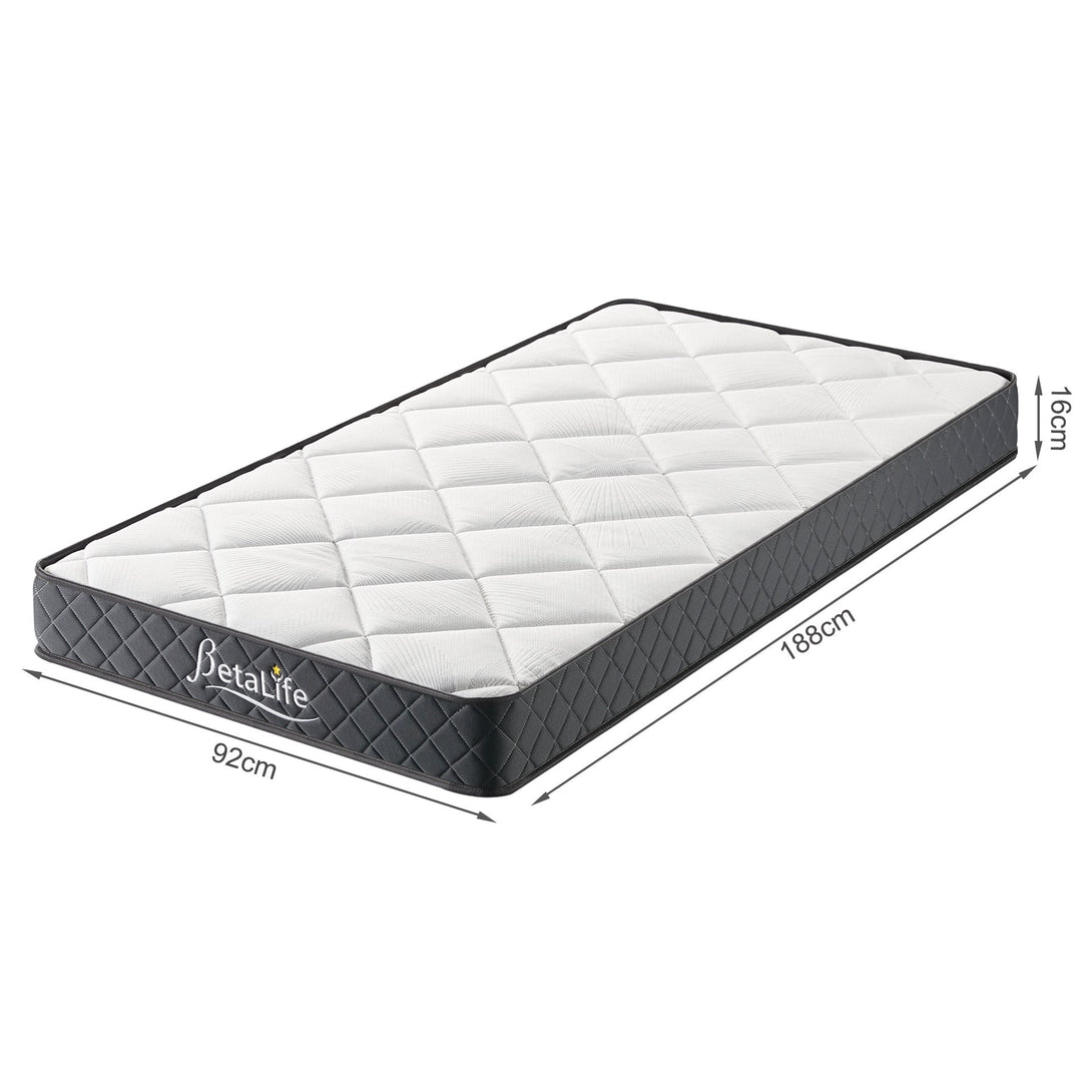 Pure Plus Foam Mattress with Protector & Pillow - Single