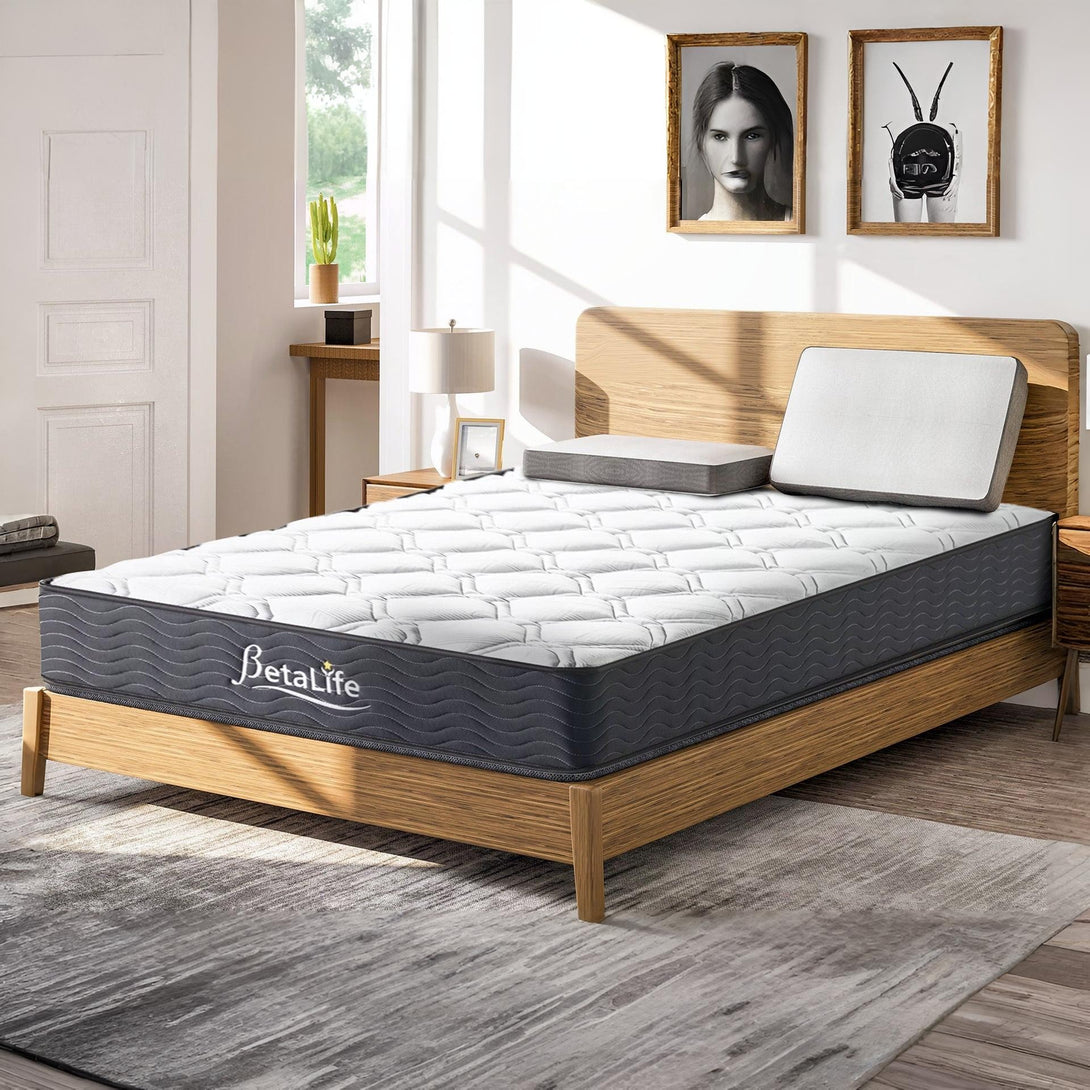 Basics Plus Mattress with Mattress Protector & Pillow - King Single