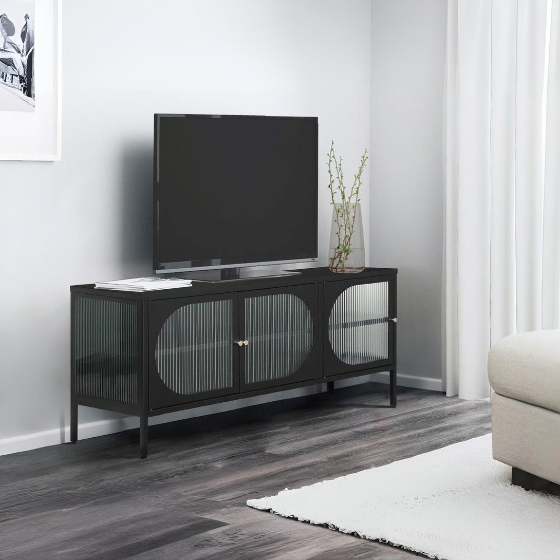 Arden 1.2m Entertainment Unit - Black