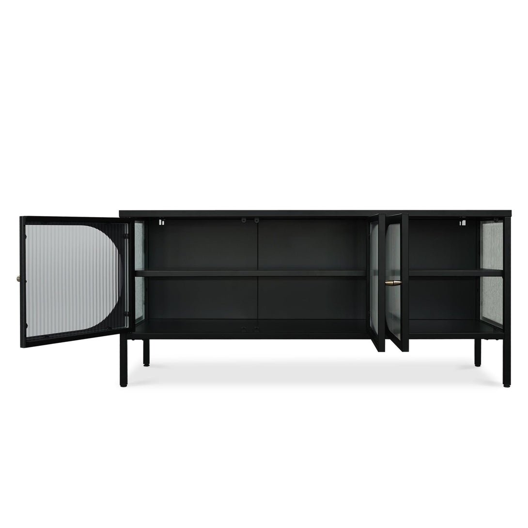 Arden 1.2m Entertainment Unit - Black