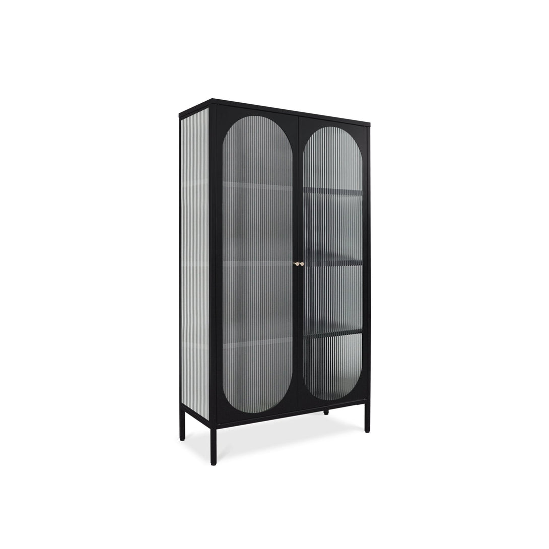 Arden 1.5m Storage Cabinet - Black