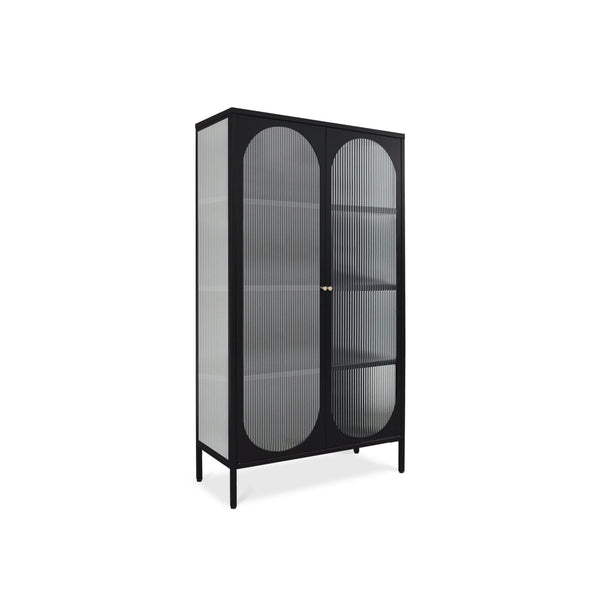 Arden 1.5m Storage Cabinet - Black