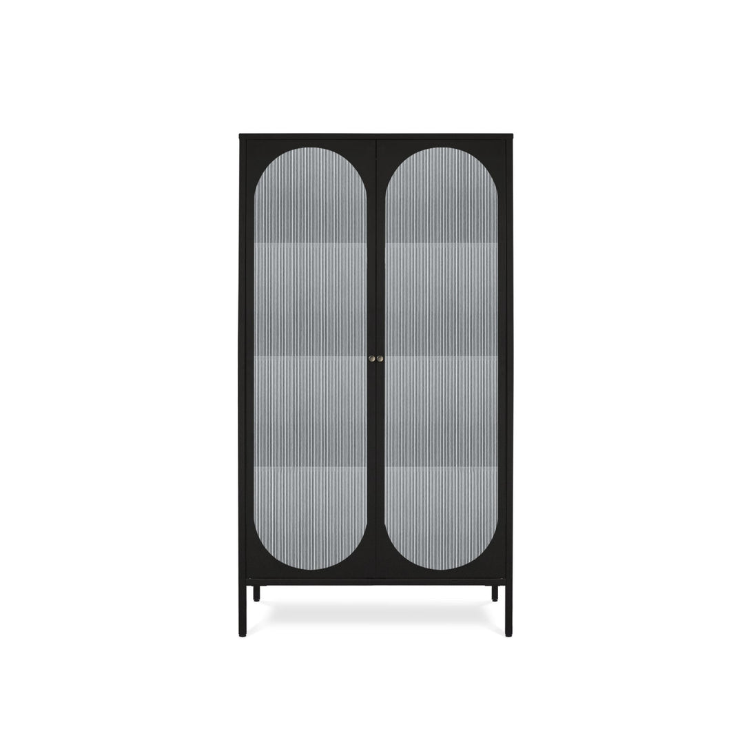 Arden 1.5m Storage Cabinet - Black
