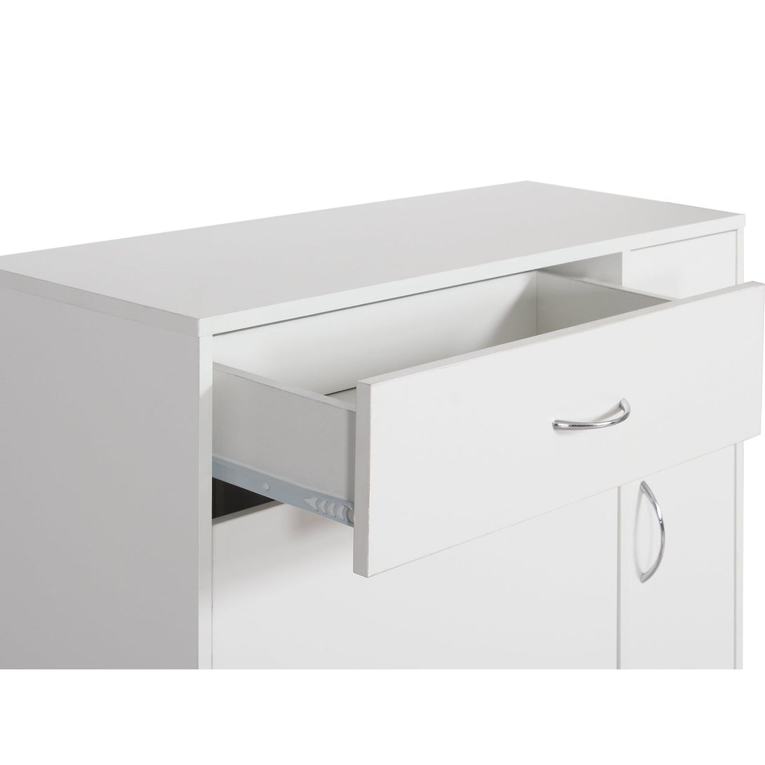 Horotea 4 Drawer Shoe Cabinet Storage Rack - White