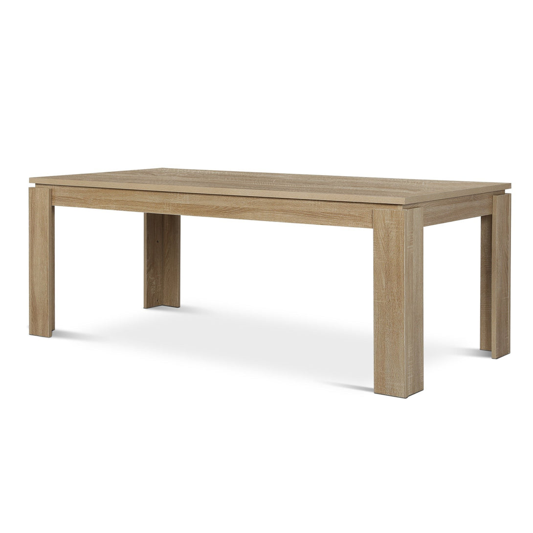 Azar Dining Table Rectangle 180 X 90cm - Natural