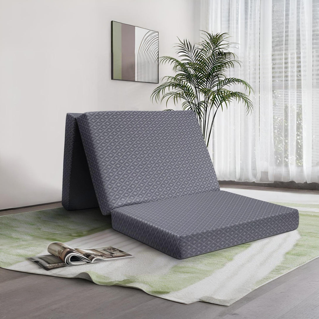 Flexi Plus Portable Folding Foam Mattress - Single