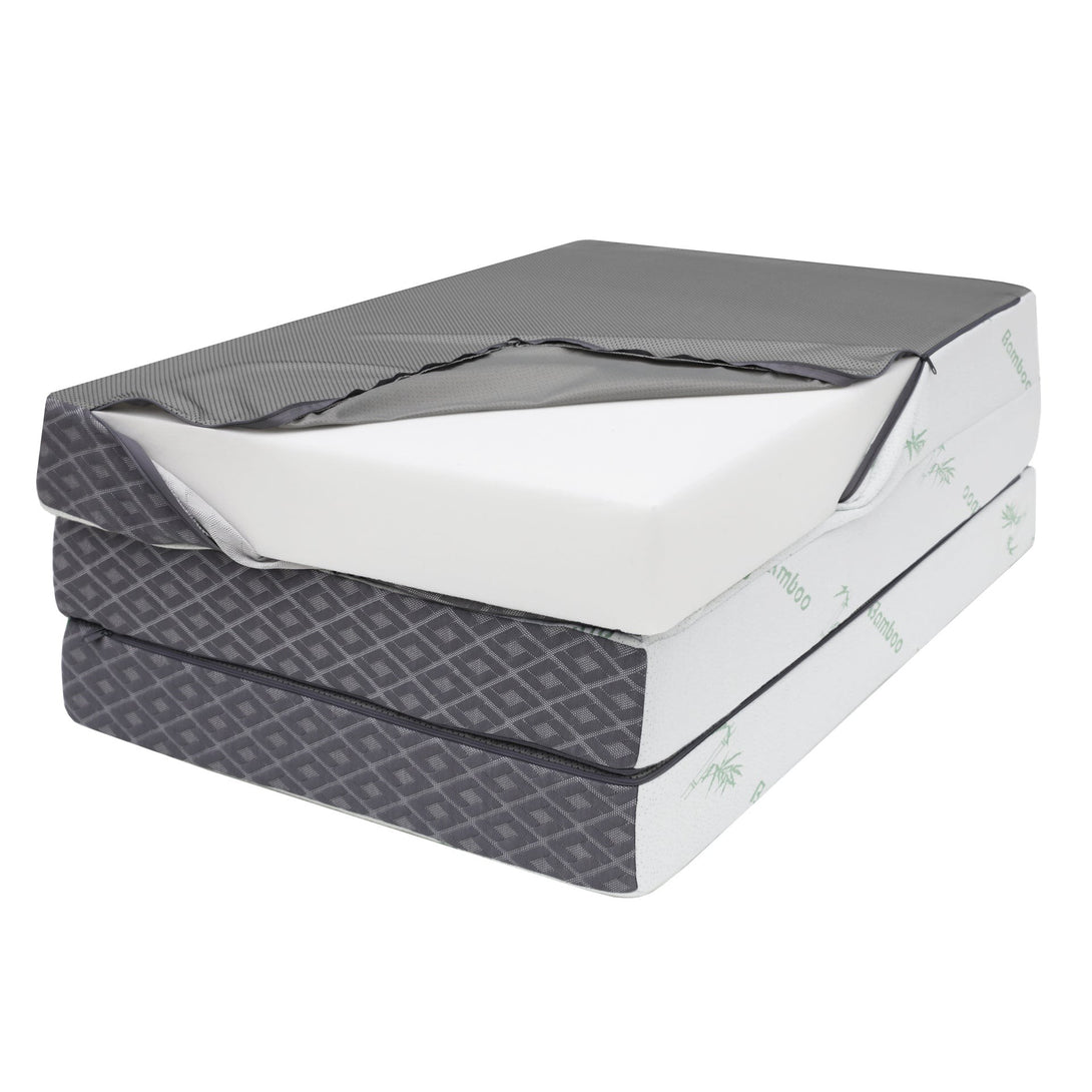 Bamboo Classic Portable Foldable Foam Mattress - Single