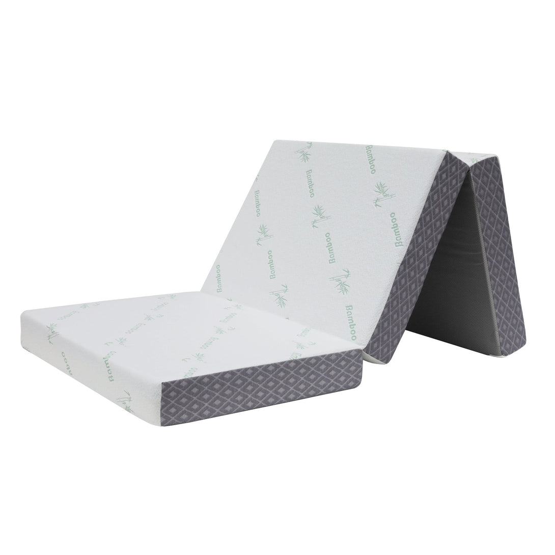 Bamboo Plus Portable Foldable Foam Mattress - Single