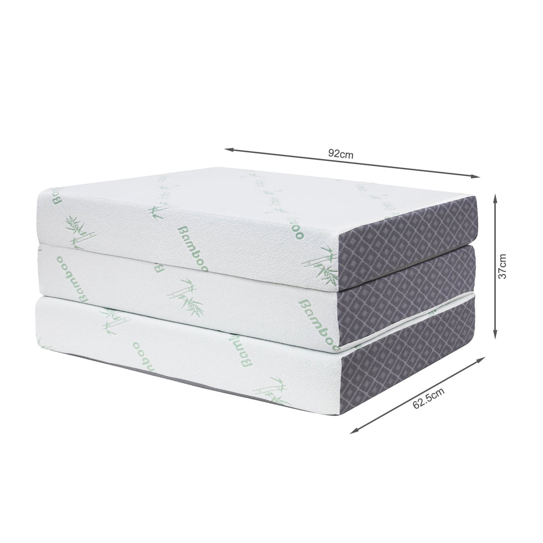 Bamboo Plus Portable Foldable Foam Mattress - Single