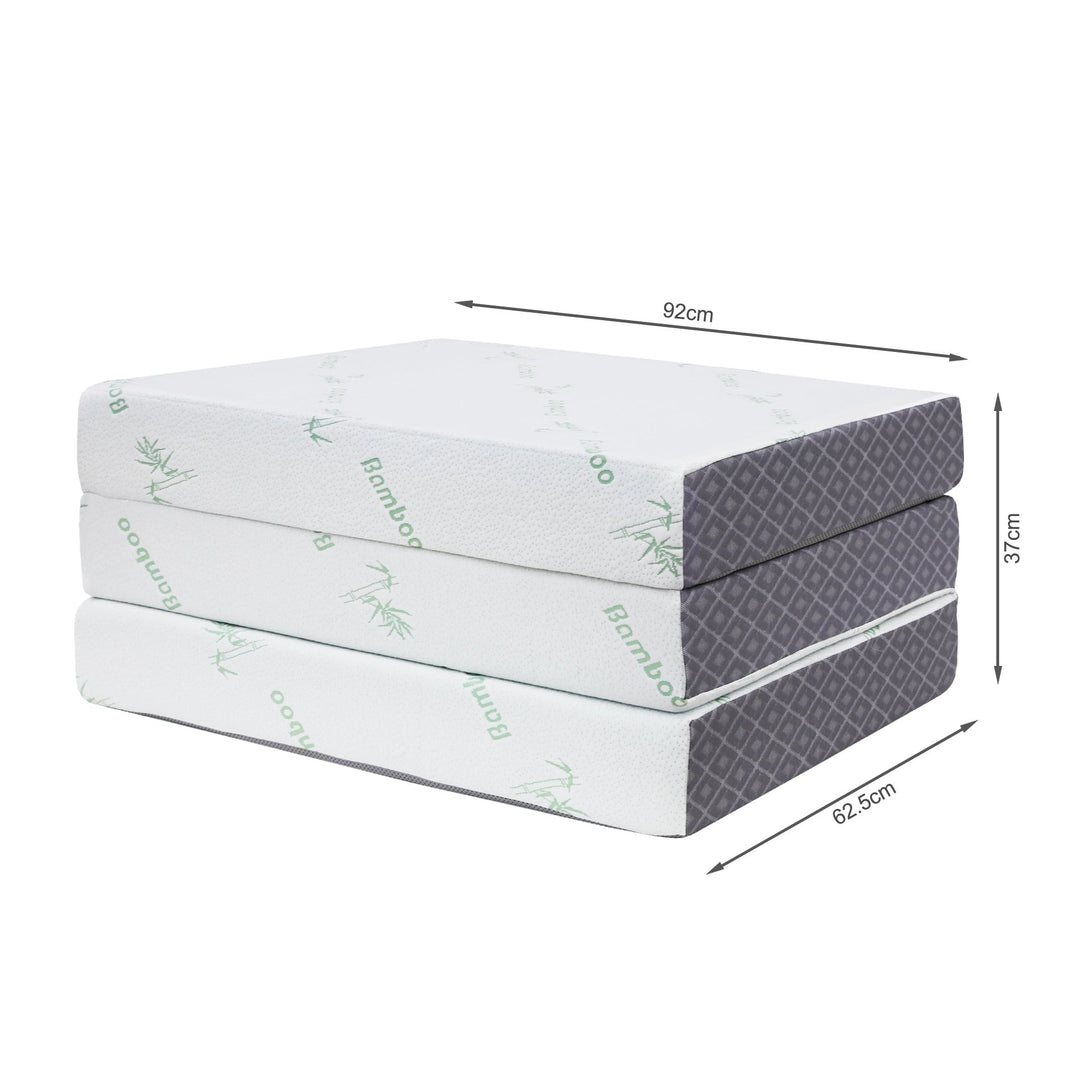 Bamboo Pro Portable Foldable Foam Mattress - Single