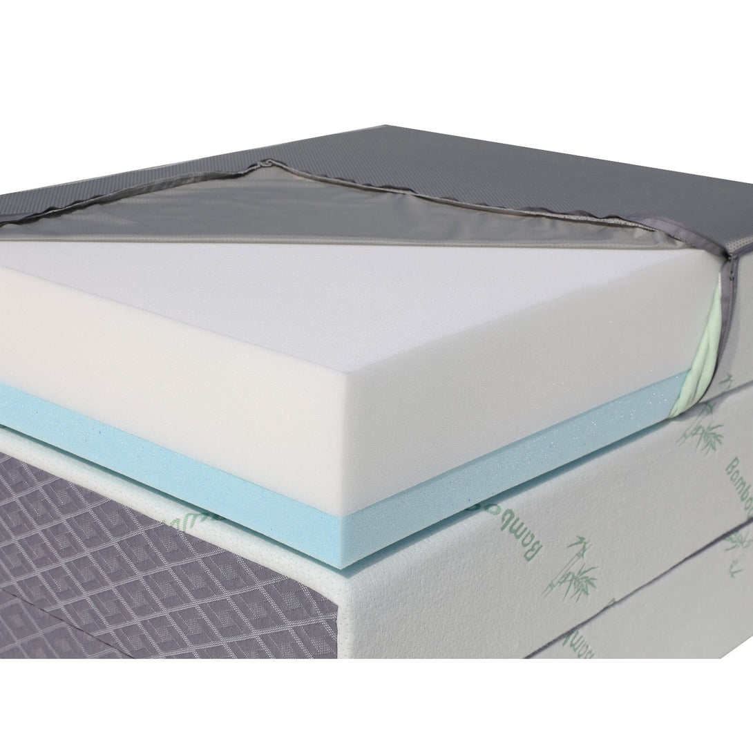 Bamboo Prime Portable Foldable Foam Mattress - Single
