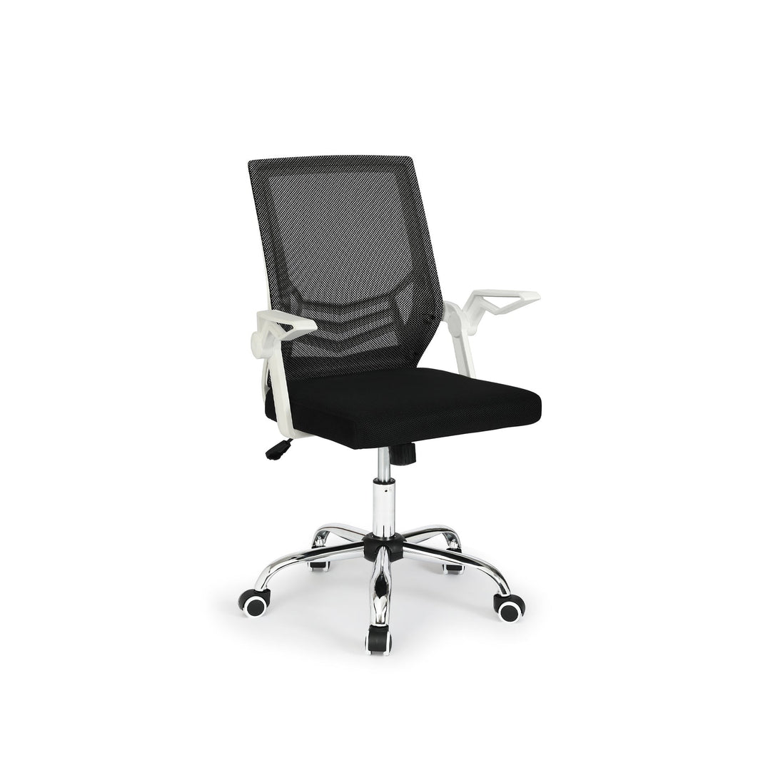 Leon Office Chair - Black + White